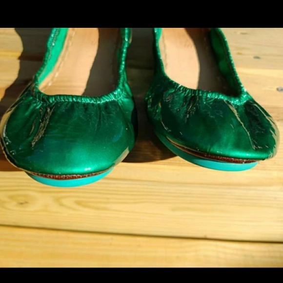 Emerald Green Tieks - Picture 3 of 4
